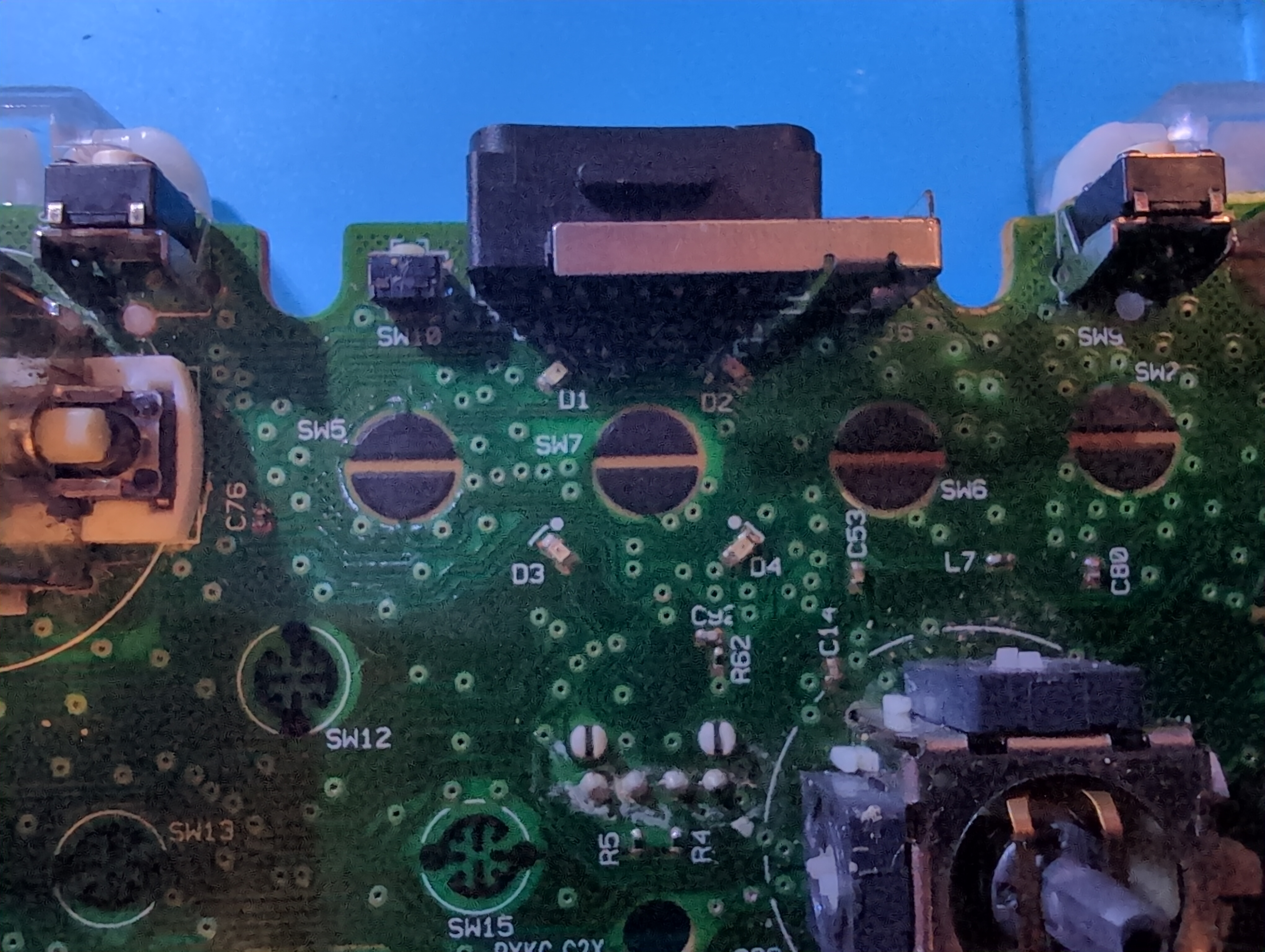 Before LED removal