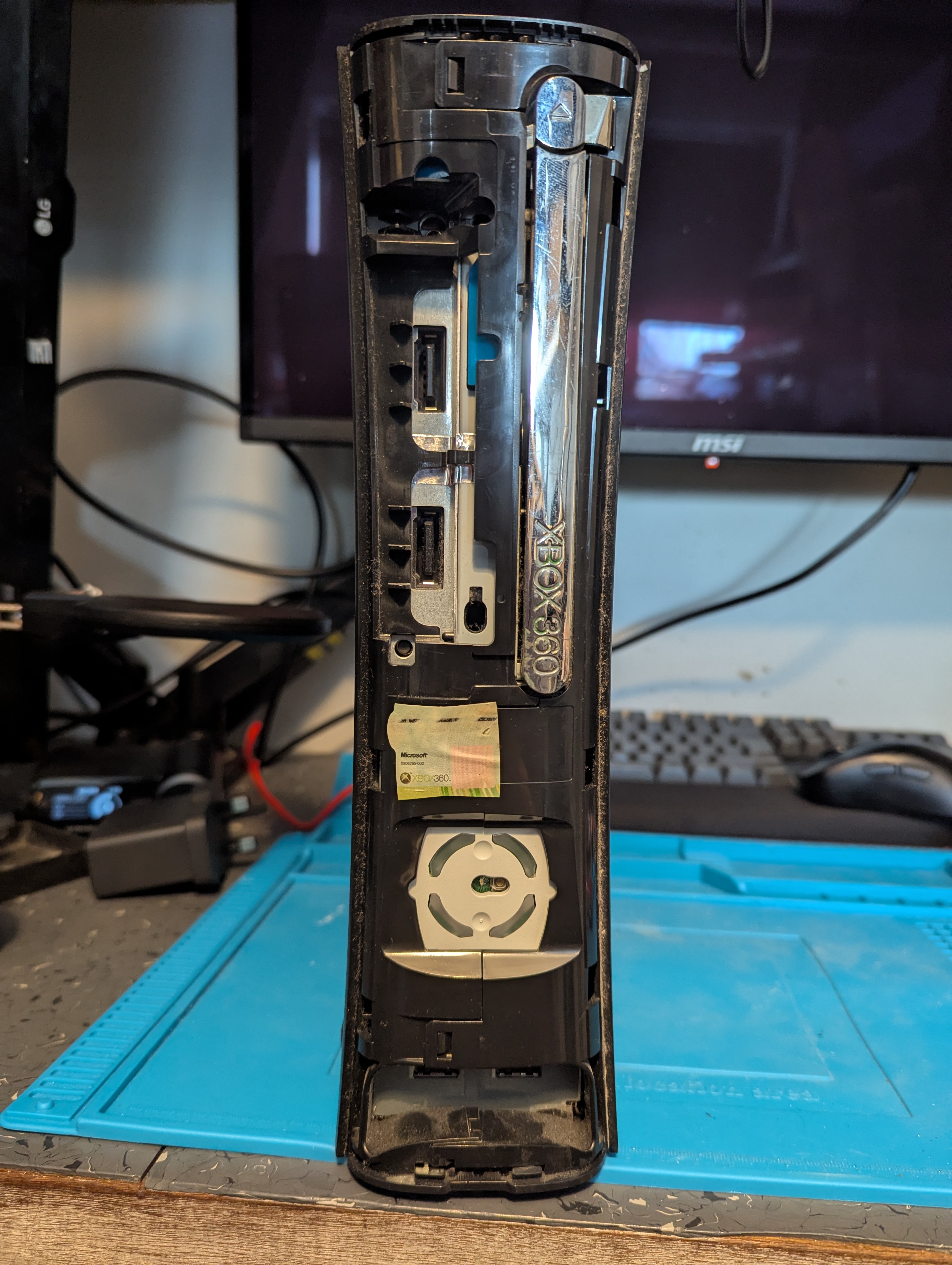 Xbox 360 accessories removed