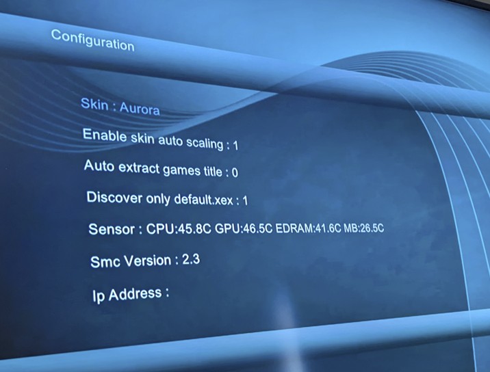 Xex Menu